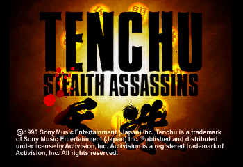 Tenchu: Stealth Assassins Title Screen
